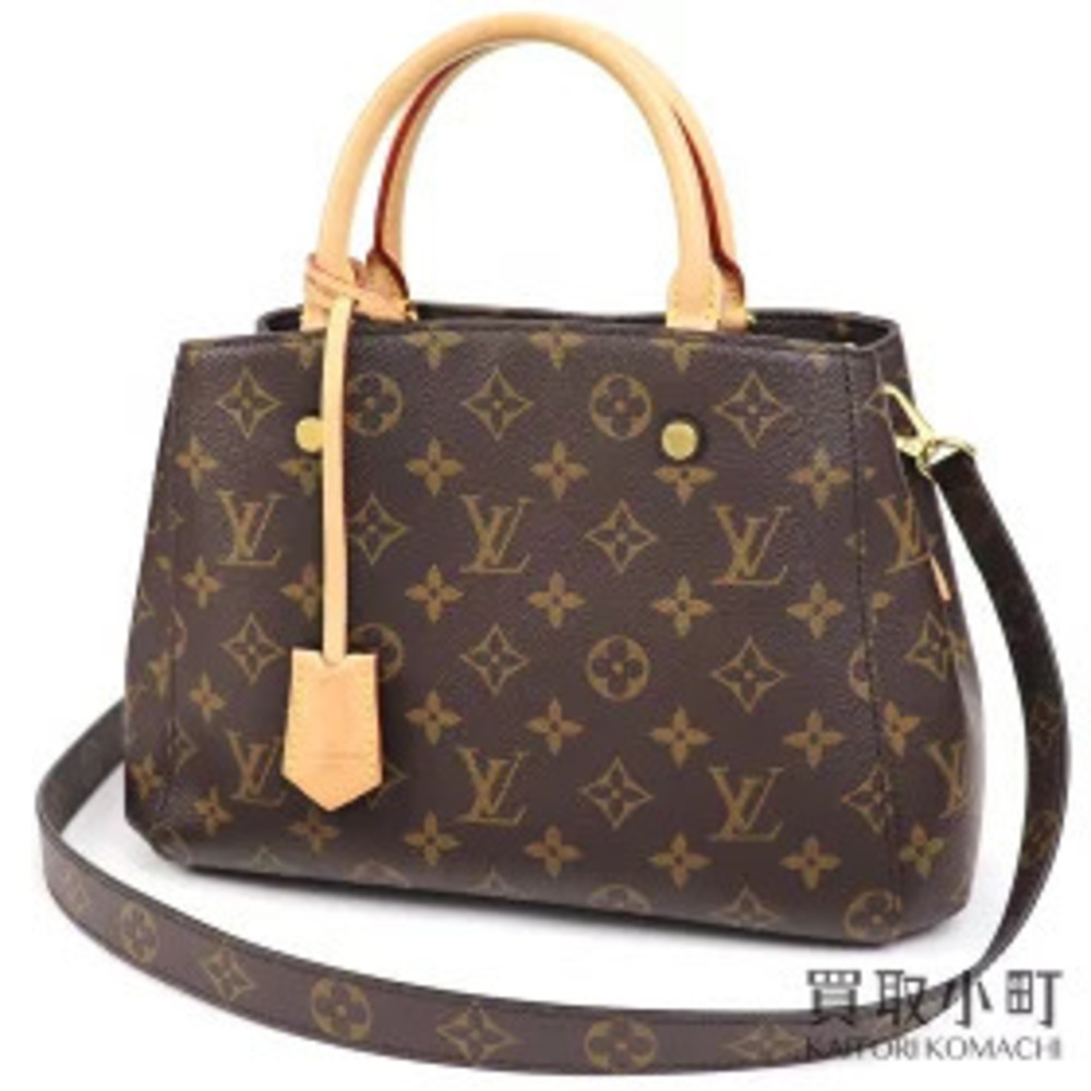 Louis Vuitton Montaigne Monogram Shoulder Handbag LV